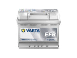VARTA DYNAMIC EFB 60AH 640A 242X175X190MM -/+