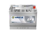 VARTA DYNAMIC EFB 72AH 760A 261X175X220MM -/+