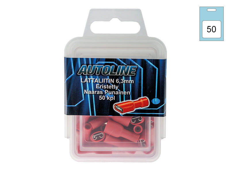 LIITINBLISTER PUN 6,3 N.(50 KPL)
