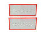 OVEN KYNNYSSUOJA 2 PCS. S.STEEL