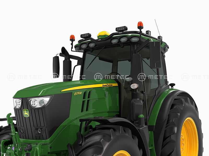 METEC JOHN DEERE KATTORAUTA MUSTA