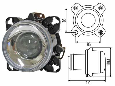 AJOVALO UPOTETTAVA 90MM SIS 24V POLTTIMON