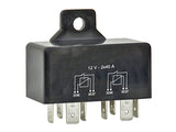 KAKSOISRELE 12V 2X40A