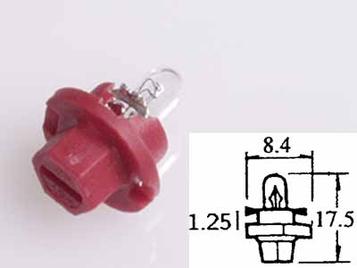 POLTTIMO 24V 1,5W BX8,4D