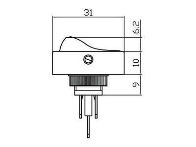 KEINUKATK.ON-OFF KELT.VALO 12.5MM #