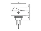 KEINUKATK.ON-OFF KELT.VALO 12.5MM #