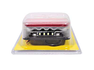 LED-TAKAVALO 12V REK.VALOLLA 4-TOIM #