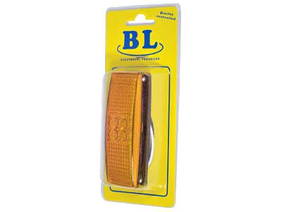 LED-ÄÄRIVALO KELT. 12/24V 110X40X25 #
