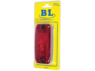 LED-9-36V ÄÄRIVALO PUN. 0,5M