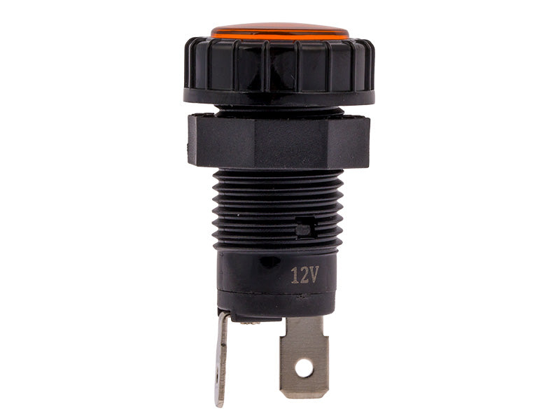 C-PWR MERKKIVALO 12V LED KELT. LAATTAL.