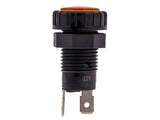 C-PWR MERKKIVALO 12V LED KELT. LAATTAL.