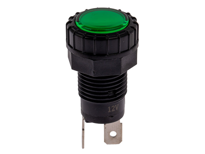 C-PWR MERKKIVALO 12V LED VIHR. LAATTAL.