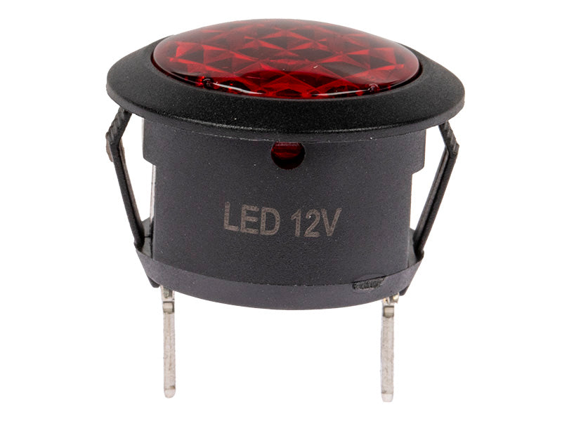 C-PWR LED-MERKKIVALO PUNAINEN 12V