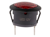 C-PWR LED-MERKKIVALO PUNAINEN 12V