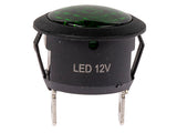 C-PWR LED-MERKKIVALO VIHREÄ 12V