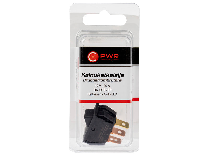 C-PWR KEINUKATKAISIJA 12X29 0-1 LED KELT