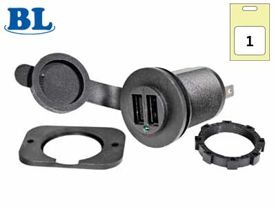 USB LATURI UPOTETTAVA 5V 1A/2,1A
