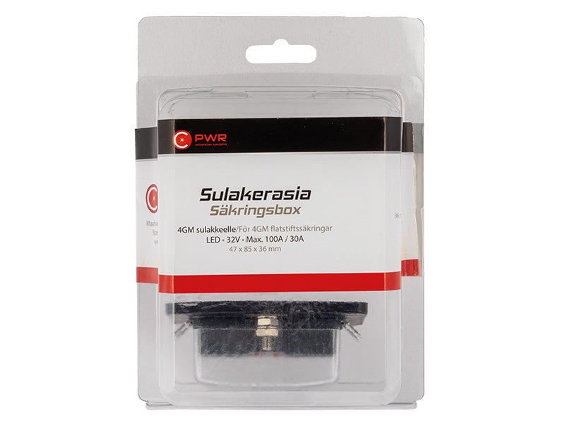 C-PWR SULAKERASIA 4 GM SULAKKEELLE LEDEILLÄ