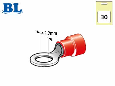 RENGASLIITTIMET 30KPL M3/20MM