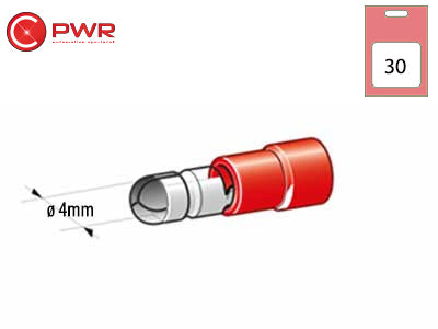 C-PWR PYÖRÖLIITTIMET PUN UROS 30KPL 4MM