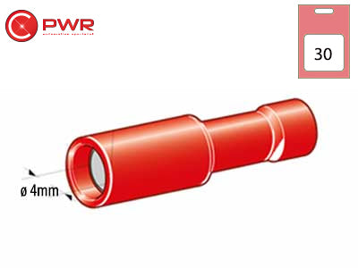 C-PWR PYÖRÖLIITTIMET PUN NAARAS 30KPL 4MM
