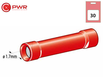 C-PWR PUTKILIITTIMET 30KPL 1.7/26MM