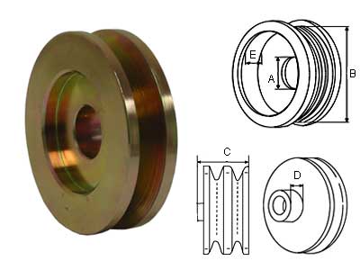HIHNAPYÖRÄ 17/67MM  1X10