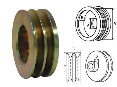 HIHNAPYÖRÄ 17/86MM  2X10