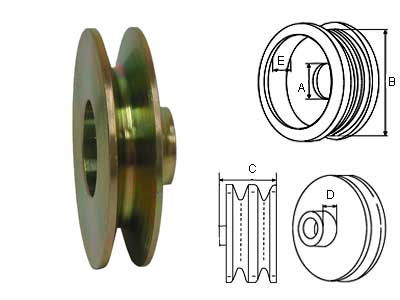HIHNAPYÖRÄ 15/89MM 1X13