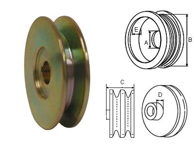 HIHNAPYÖRÄ 15,9/79MM 1X13