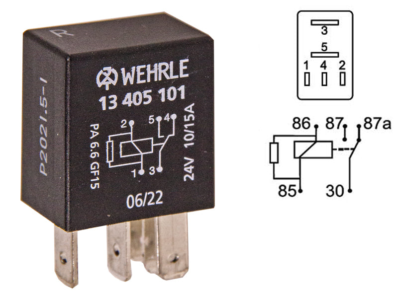 MIKRORELE WEHRLE 24V 87A VASTUKSELLA