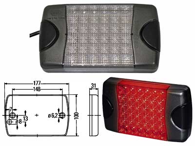 TAKAVALO LED 9-33V 177X100X31