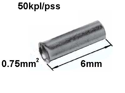 PÄÄTEHOLKKI 0.75MM2 50KPL