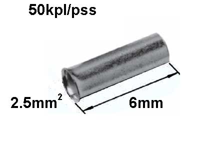 PÄÄTEHOLKKI 2.5MM2 50KPL