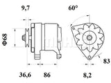 LATURI IA0301 12V 55A