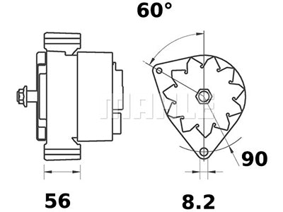 LATURI IA0903 24V 55A KHD