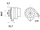 LATURI MAHLE MG21 65A LM TRACK