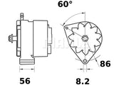 LATURI IA1081 12V 95A