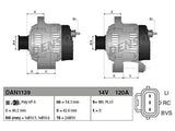 LATURI DENSO 12V 120A