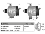 LATURI DENSO 150A FORD