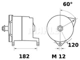 LATURI IA1098 24V 140A