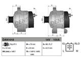 LATURI DENSO 12V 100A