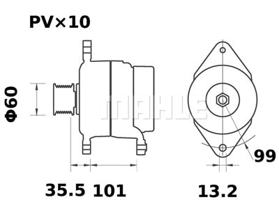 LATURI IA1627 48V 100A JOHN DEERE
