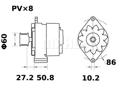 LATURI IA1299 12V 75A