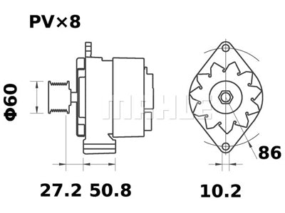 LATURI IA1310 12V 120A