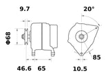 LATURI 12V 95A