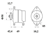 LATURI MAHLE 12V 85A