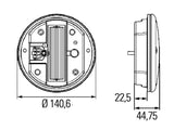LED-TAKAVALO 10-31V 141MM