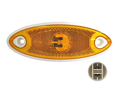 LED-ÄÄRIVALO KELT 12V 147X54