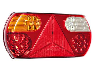 LED-TAKAVALO VAS. 12V VASTUKSELLA